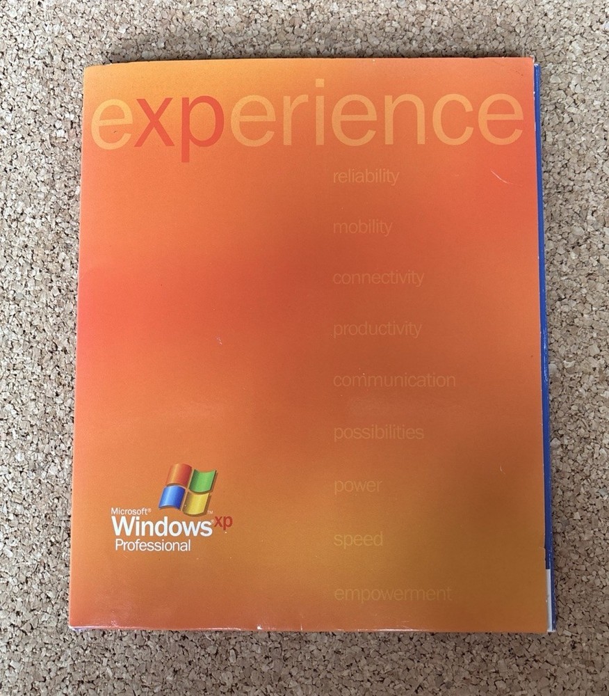 Microsoft Windows XP Professional Edition Upgrade version 2002 Used