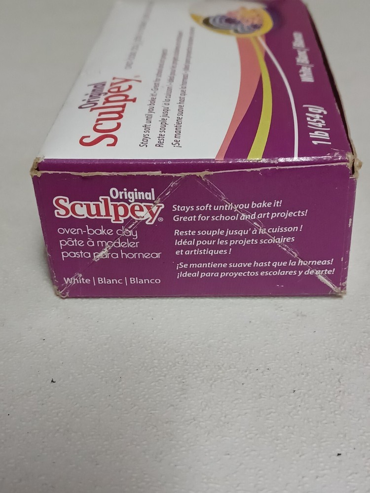 Sculpey Polymer Clay 1 Lb. White