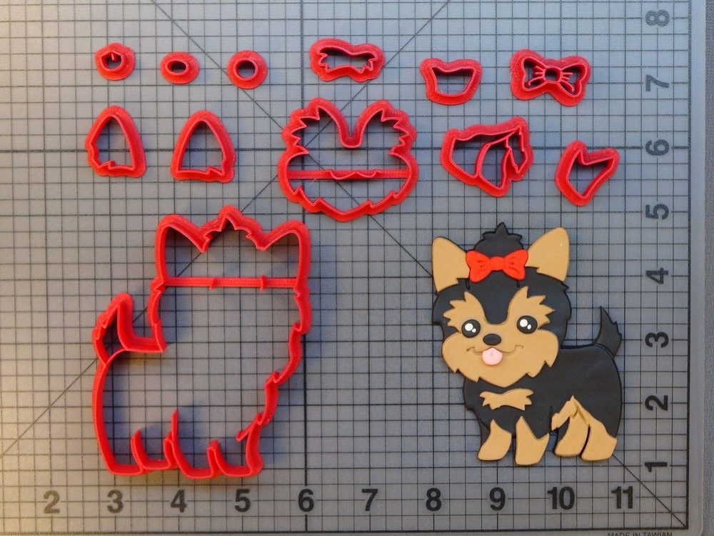 Yorkie 266-862 Cookie Cutter Set