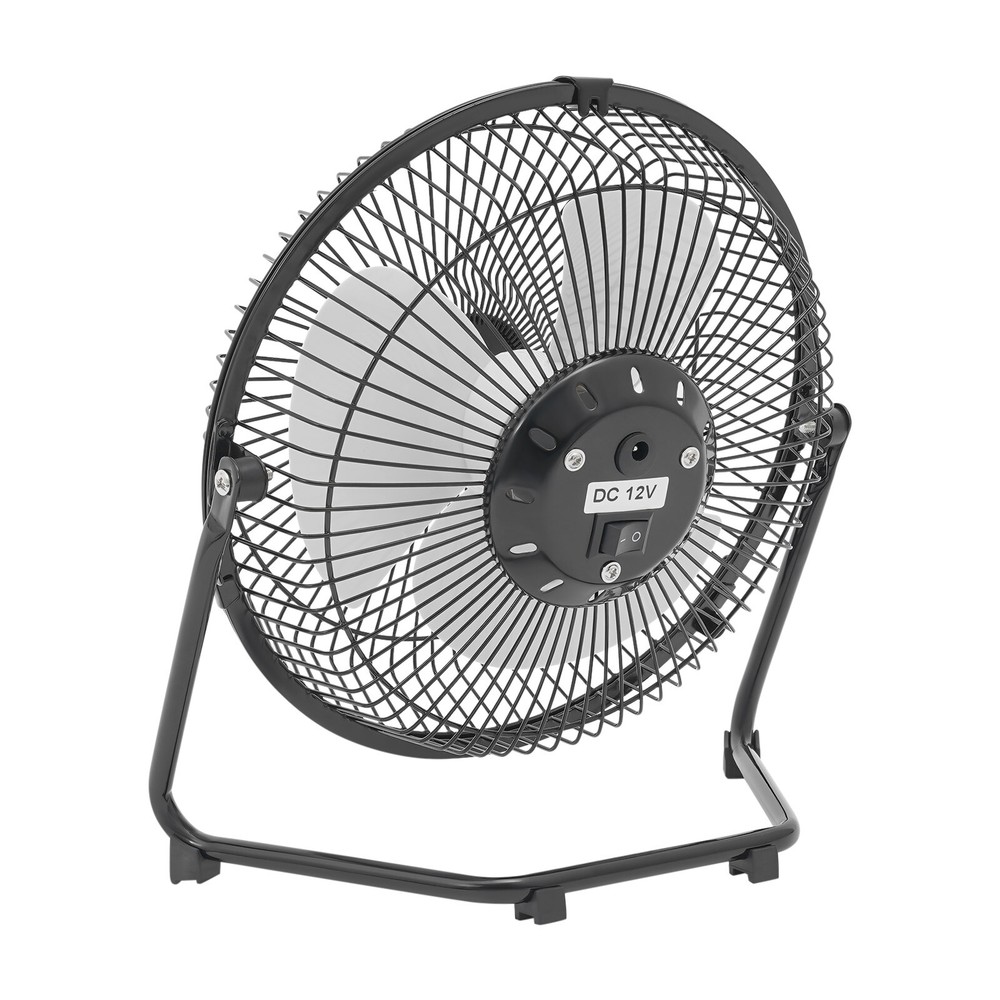 Solar Power Panel Kit Outdoor Camping USB Charging System W/ LED Light & 8" Fan