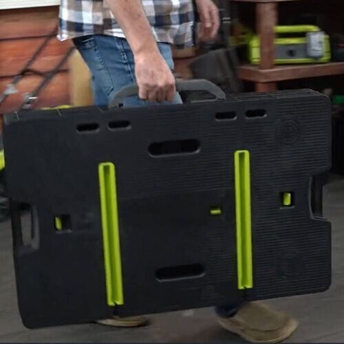 Ryobi Folding Table with Two Clamps