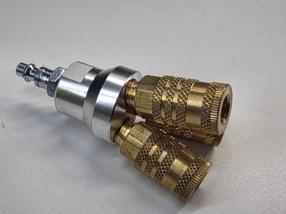 COMPRESSED AIR MAINFOLD – 3-way quick coupling splitter – air compressor – tools