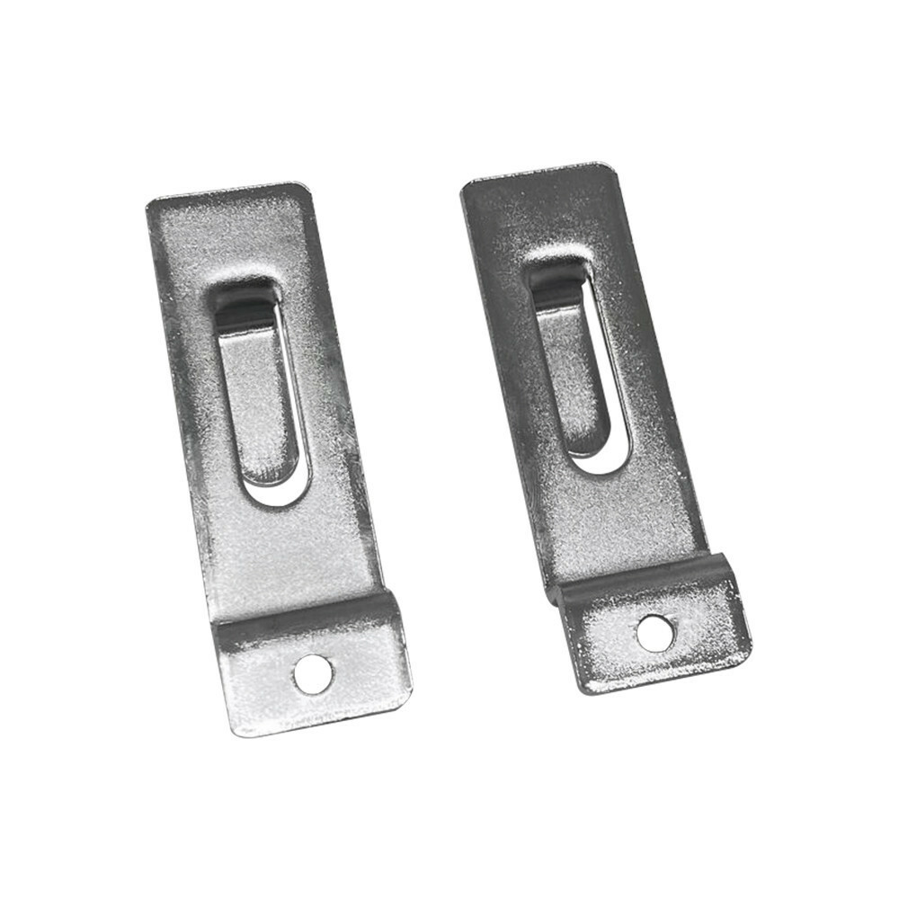 Utility Hooks - Single Slatwall Notch Hook - Chrome - PACK 25