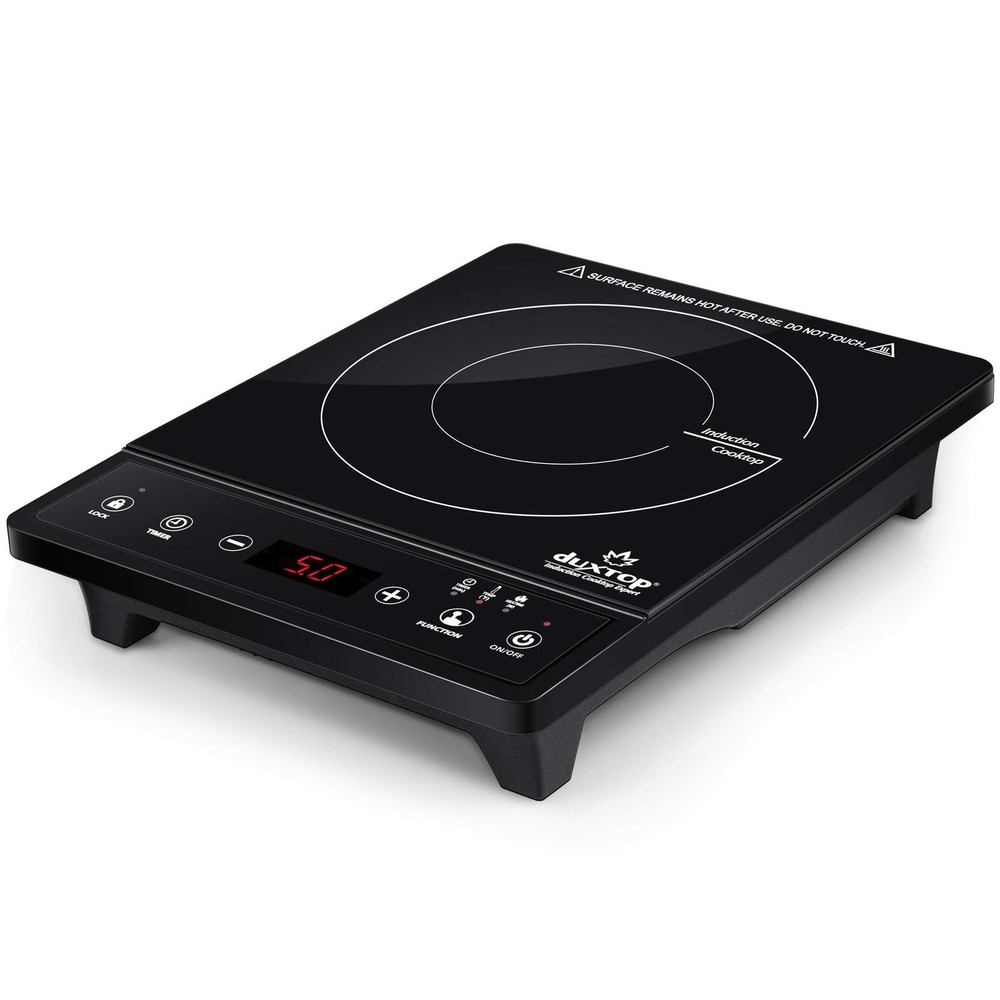 Portable Induction Cooktop, Countertop Burner, Induction Burner with Timer an...