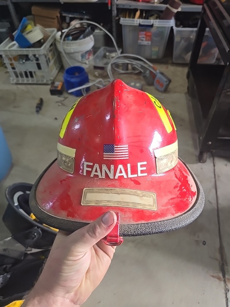 Retired Fire Fighter Helmet