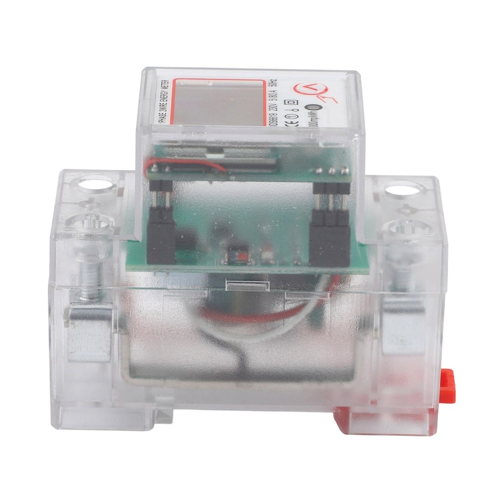 80A Maximum Current Single Phase Energy Meter kWh Voltage Current Power