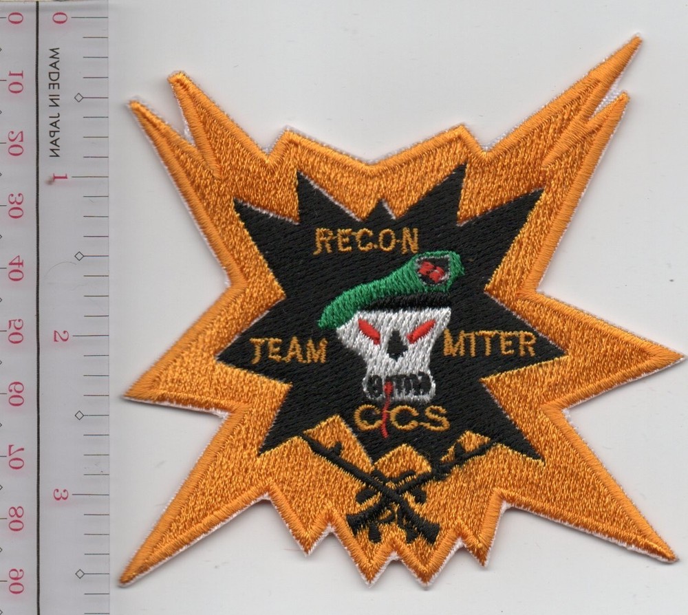 US Army CCS Recon RT Mitter Patch NO TARIFF