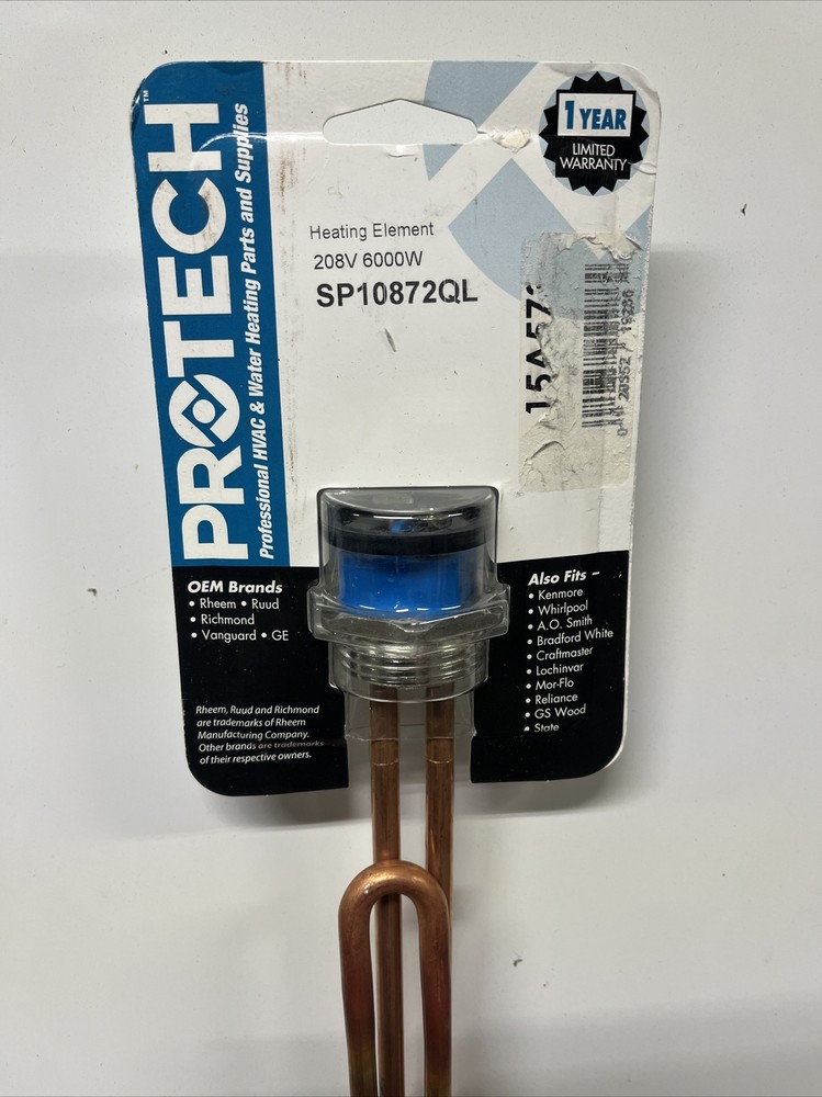 Protech Heating Element SP10872QL. 208v 6000w