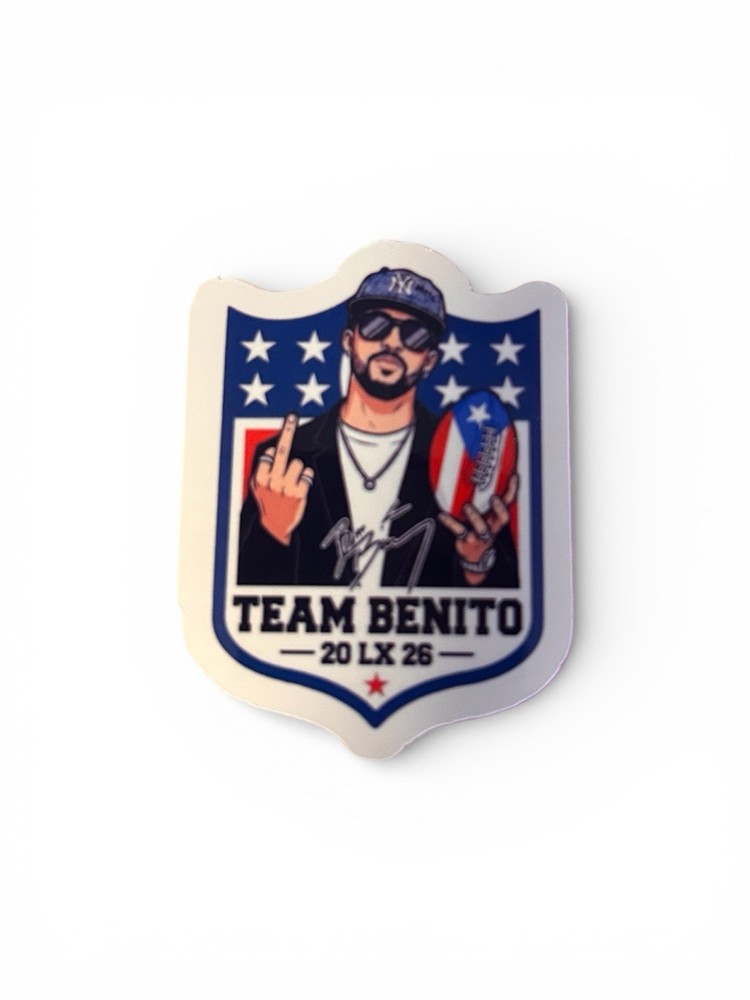 Bad Bunny Handmade Sticker