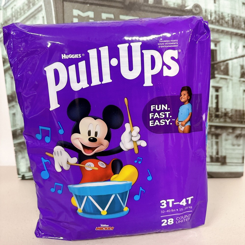Huggies Pull-Ups Training Pants,3T–4T,28-count