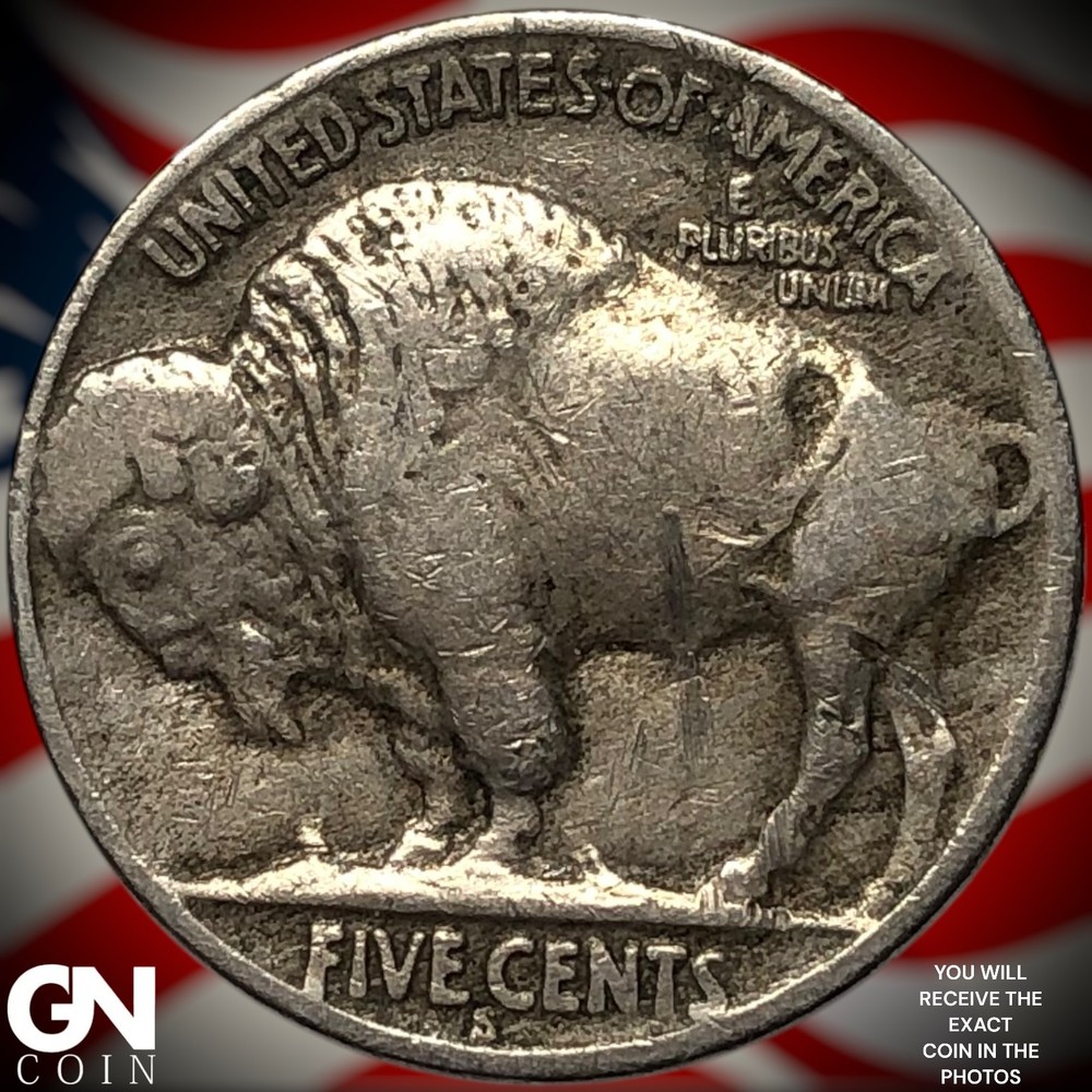 1927 S Buffalo Nickel Z4332