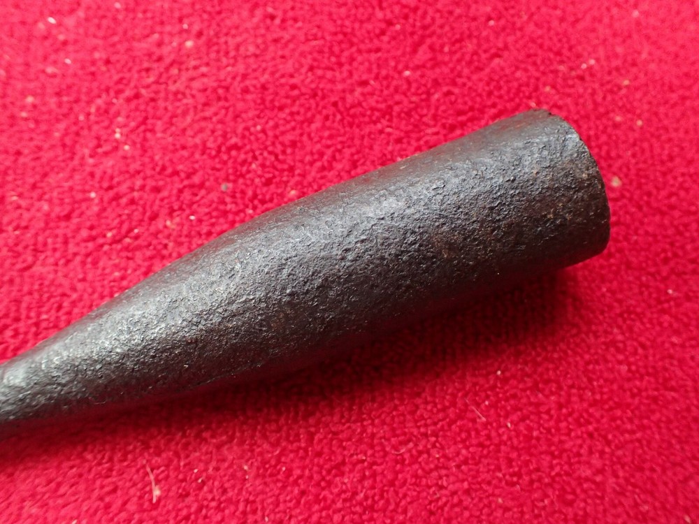 Primitive Antique Hand Forged Frog Fish Eel Gig with Socket End