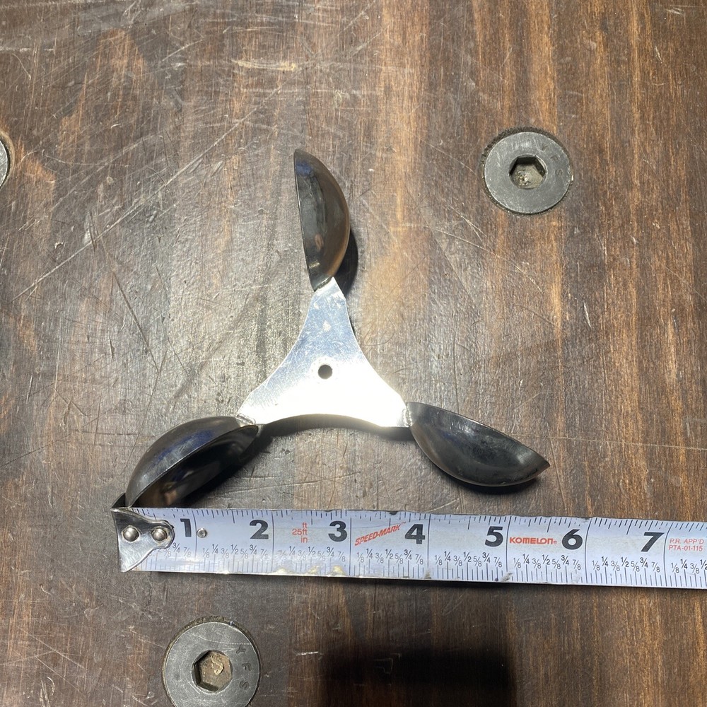 Metal Anemometer 3-cup Wind Measurement