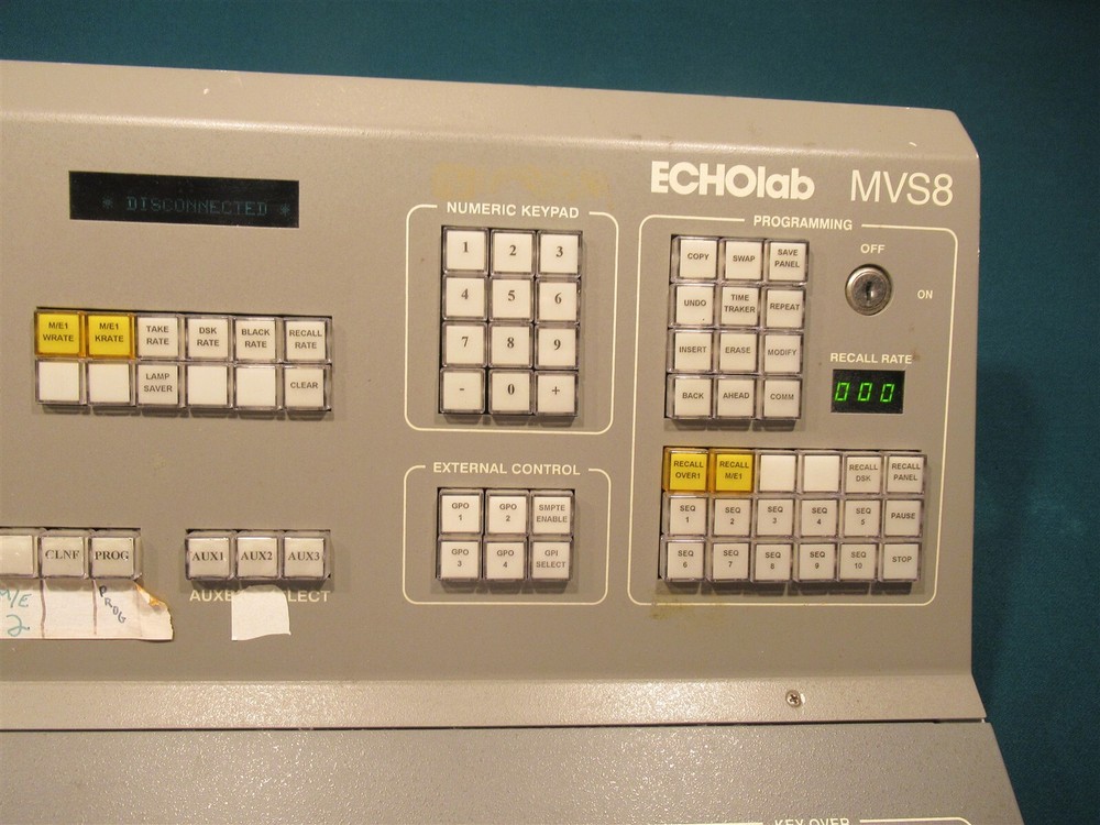 ECHOlab MVS8 Production Switcher Analog Broadcast Video Board