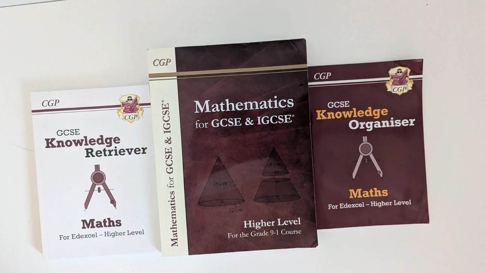 Edexcel GCSE Maths Revision Bundle Higher Tier CGP Books