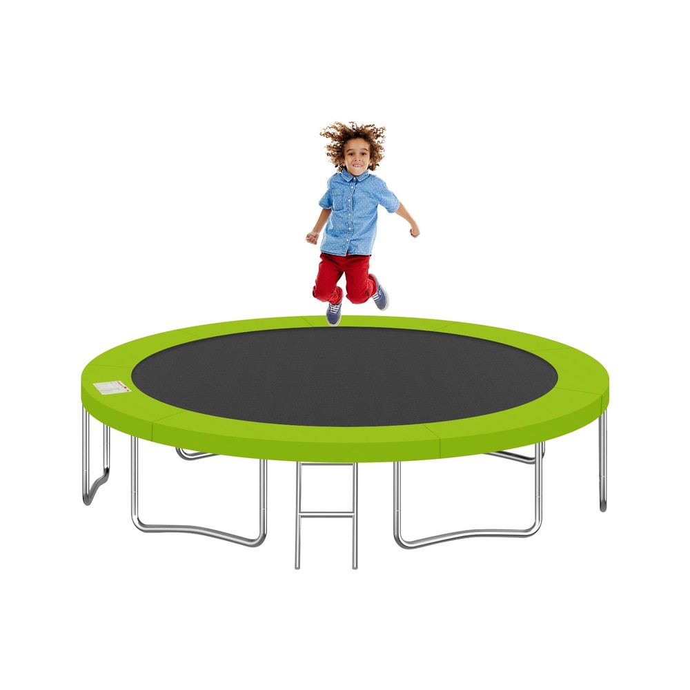 12Ft Trampoline Replacement Safety Pad for Protect Edge Cover Spring, Green