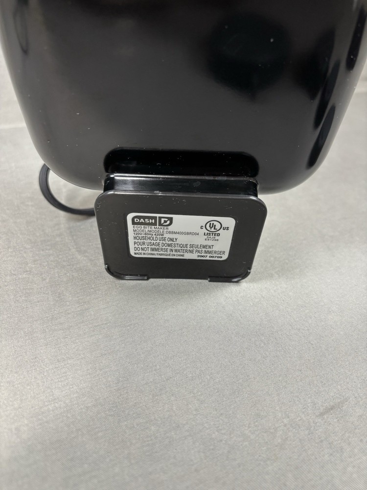 Egg Bite Maker, Red, Dash 420 Watts, Makes 4 Egg Bites, Compact Design Works