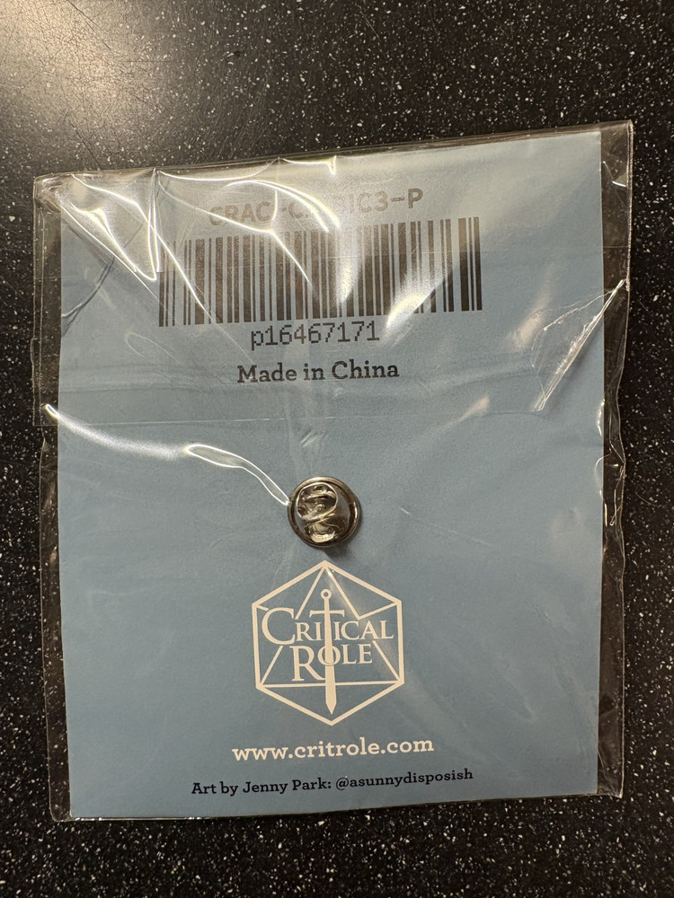 Critical Role Chibi Yasha Pin NWT