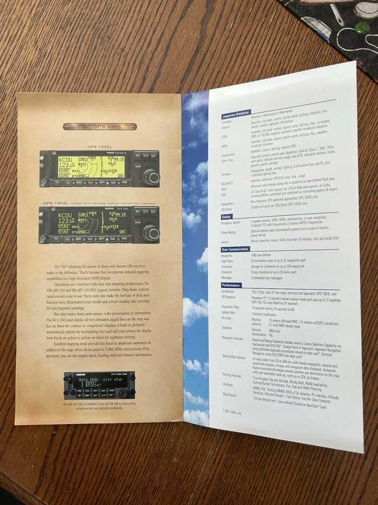 Garmin Panel Mount Products Book Various Models