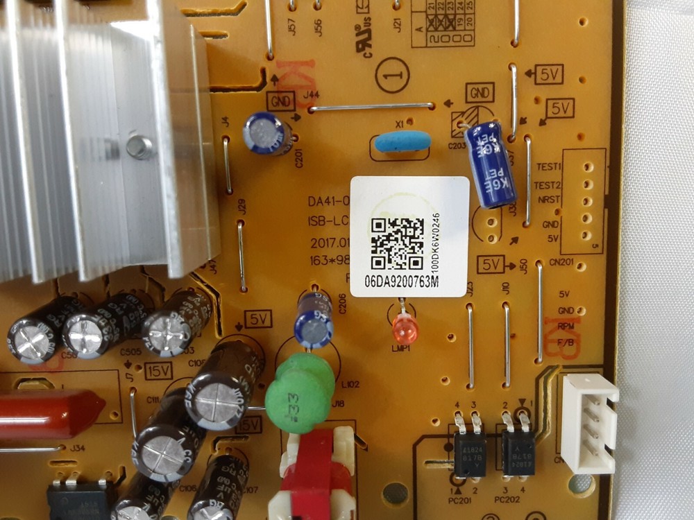 SAMSUNG REFRIGERATOR PCB CONTROL BOARD DA92-00763M