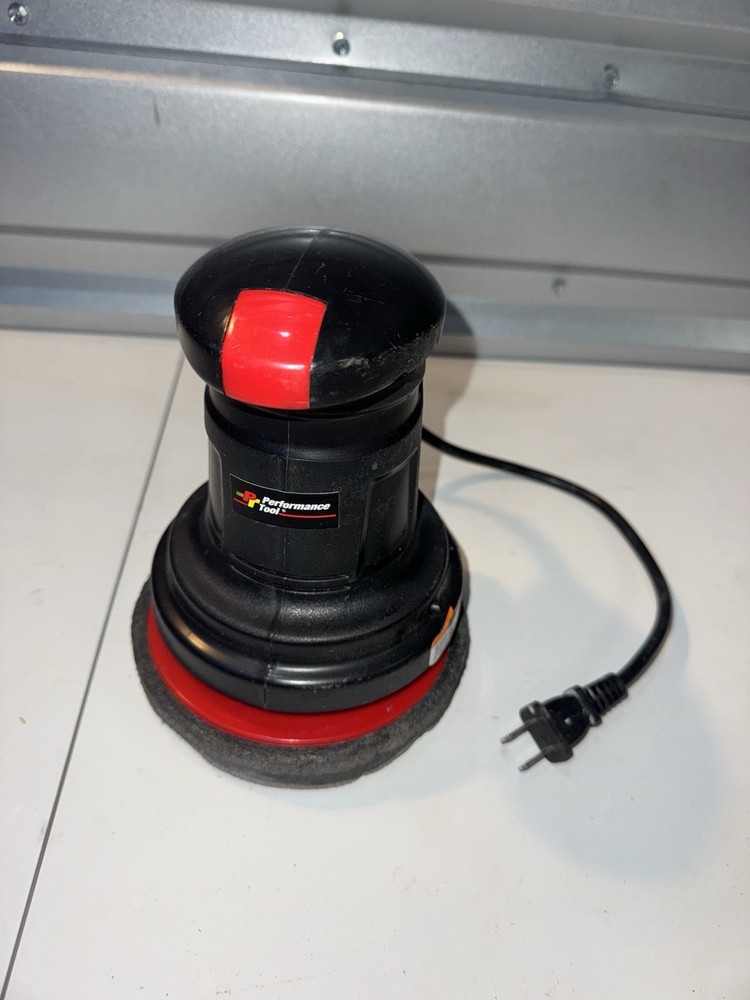 Performance Tool W50053 6” Orbital Buffer Polisher – Works, Worn Pad