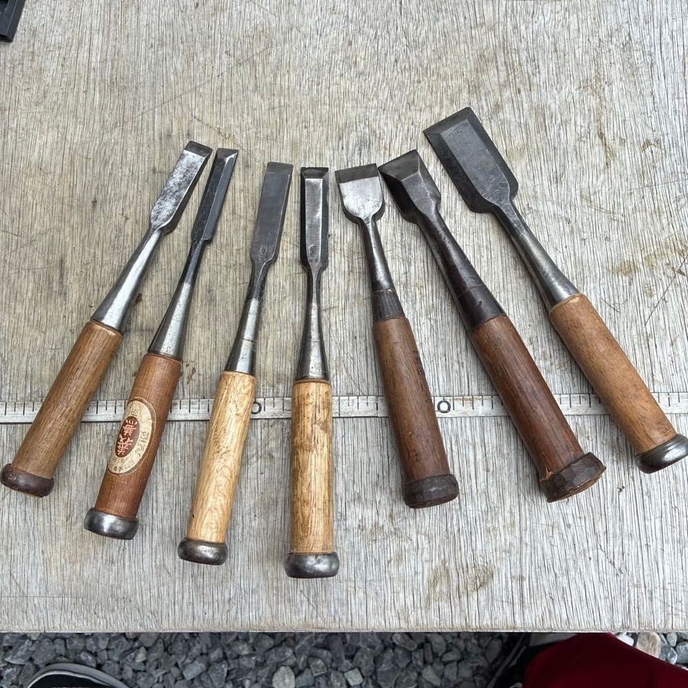 UnknownBrand Chisel Set 10Pc Mixed Makers Hand Tools Chisels Excellent