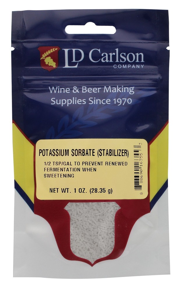 Potassium Sorbate - 1 oz.