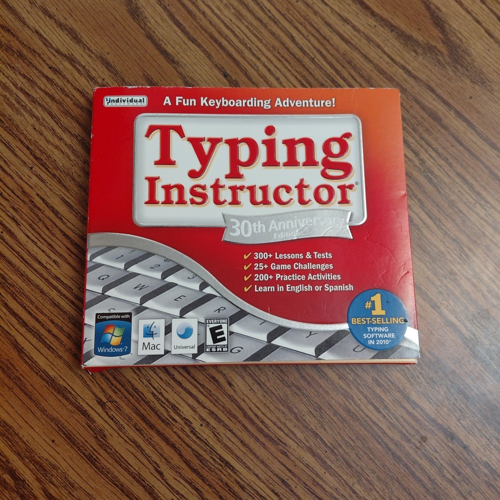 Typing Instructor 30th Anniversary Edition Version 20 Sealed