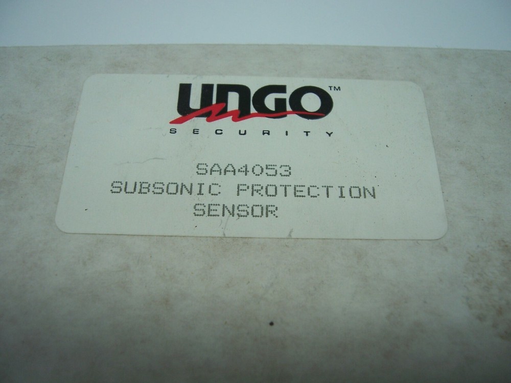 Ungo SAA4053 Subsonic Protection Sensor