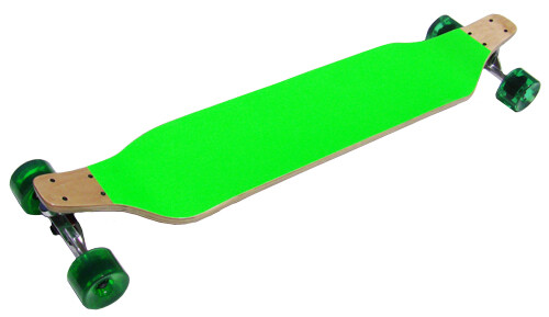 GREEN LOWRIDE CRUISER DROPDOWN Complete LONGBOARD 8x40