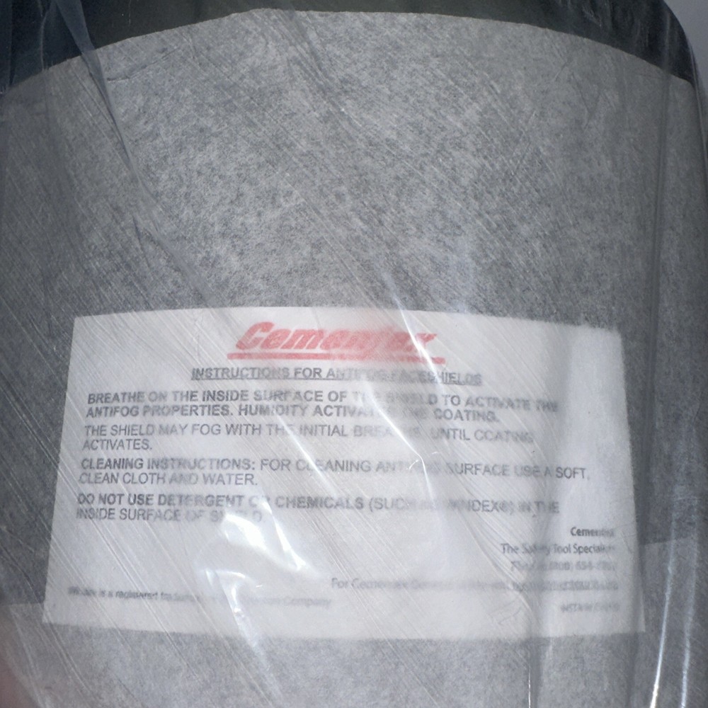 Cementex Arc Flast Face Shield