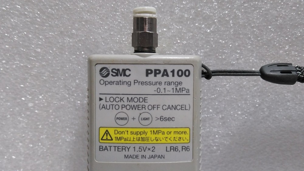 [Used] SMC / PPA100 / COMPACT MANOMETER, -01.-1Mpa