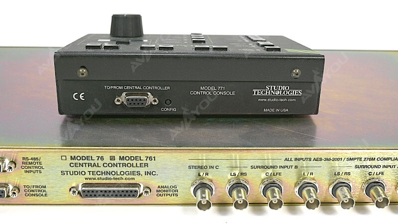 Studio Technologies 761 Central Controller & 771 Control Console 5.1 Surround
