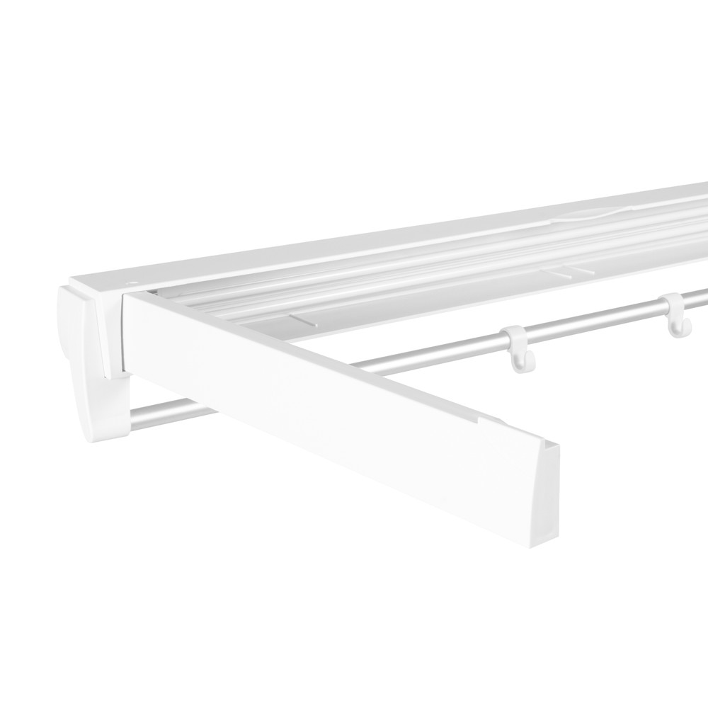 Retractable Foldable Drying Rack Wall Mounted Clothes Hanger Towel Laundry Racks