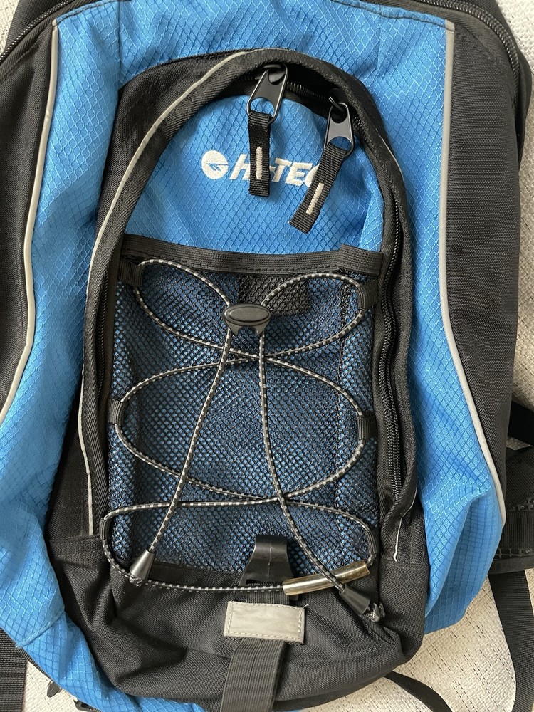 Hi-Tec Hydration Hiking Backpack – Blue & Black (No Bladder) -Preowned