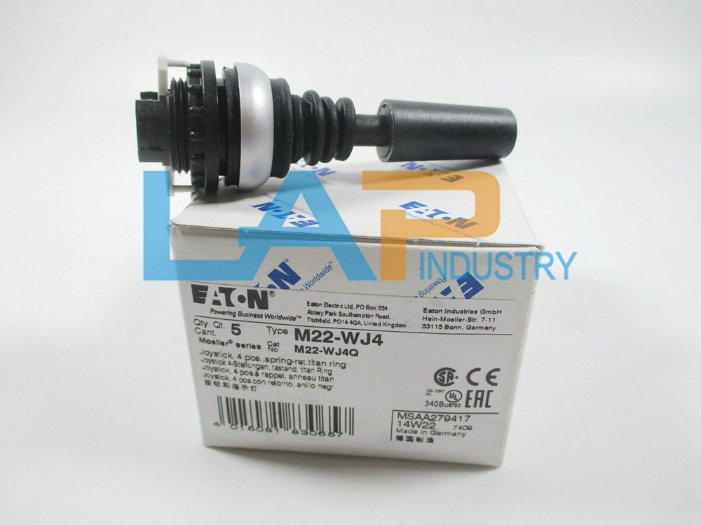 QTY:1 NEW FOR MOELLER M22-WJ4 Push Button Switch