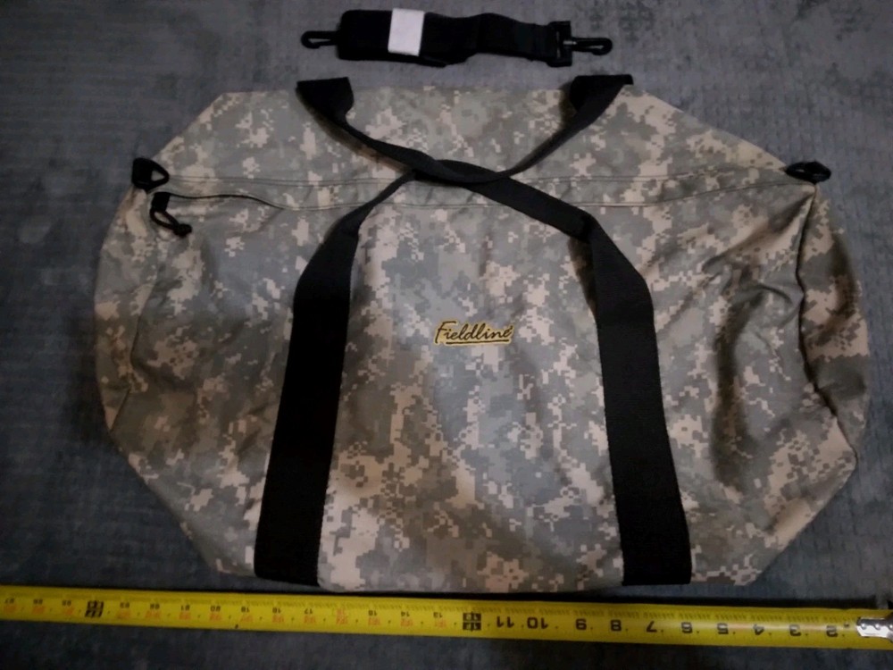 Fieldline Duffle Bag, ACU Pattern, With Adjustable Shoulder Strap