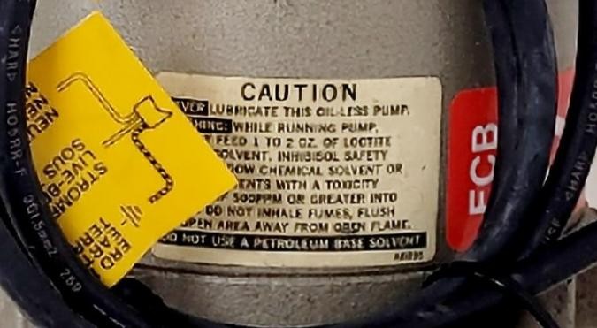 Edwards ECB8 Rotary Vane Vacuum Pump