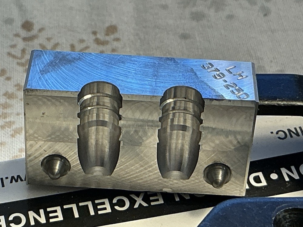 Lee Precision DC 379-250-RF Double Cavity Mold