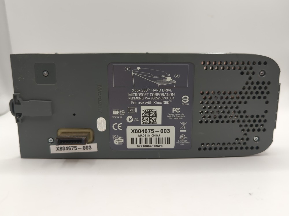 Microsoft Xbox 360 External Hard Drive X804675-003