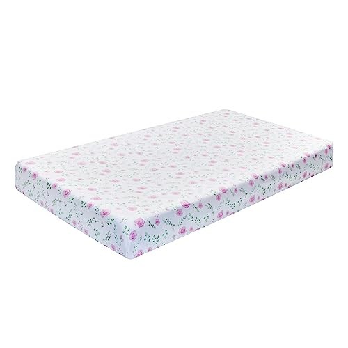 2pk Crib Sheet Set - Floral and Rosebud