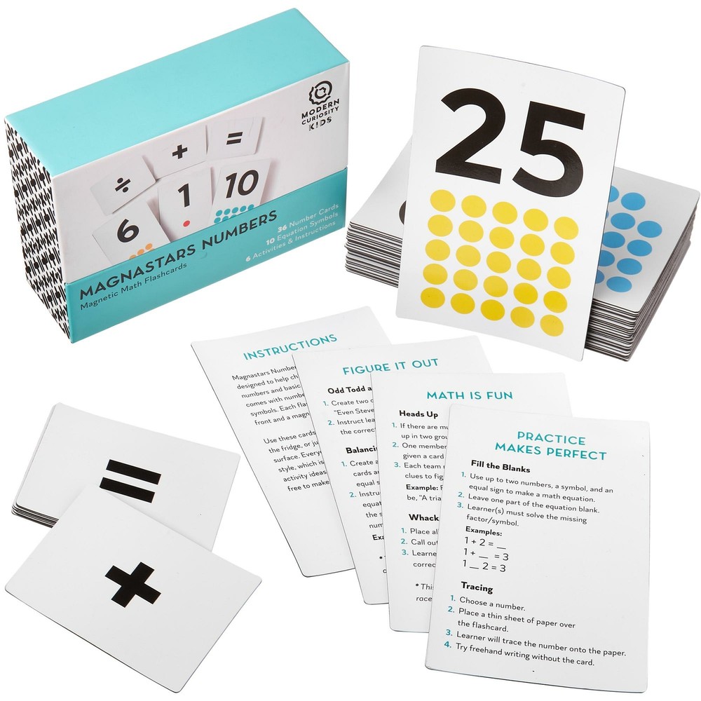 Magnastars Number Flashcards Eflc-402