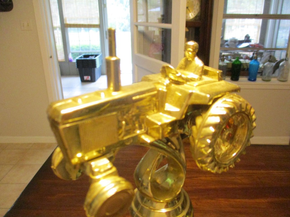 VINTAGE DATED TRACTOR PULLING TROPHY