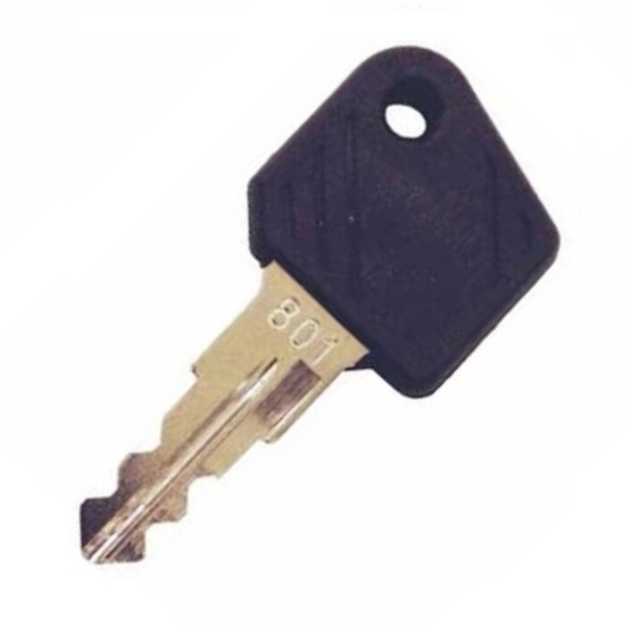 Linde Forklift Ignition Key 0009730419 marked 801