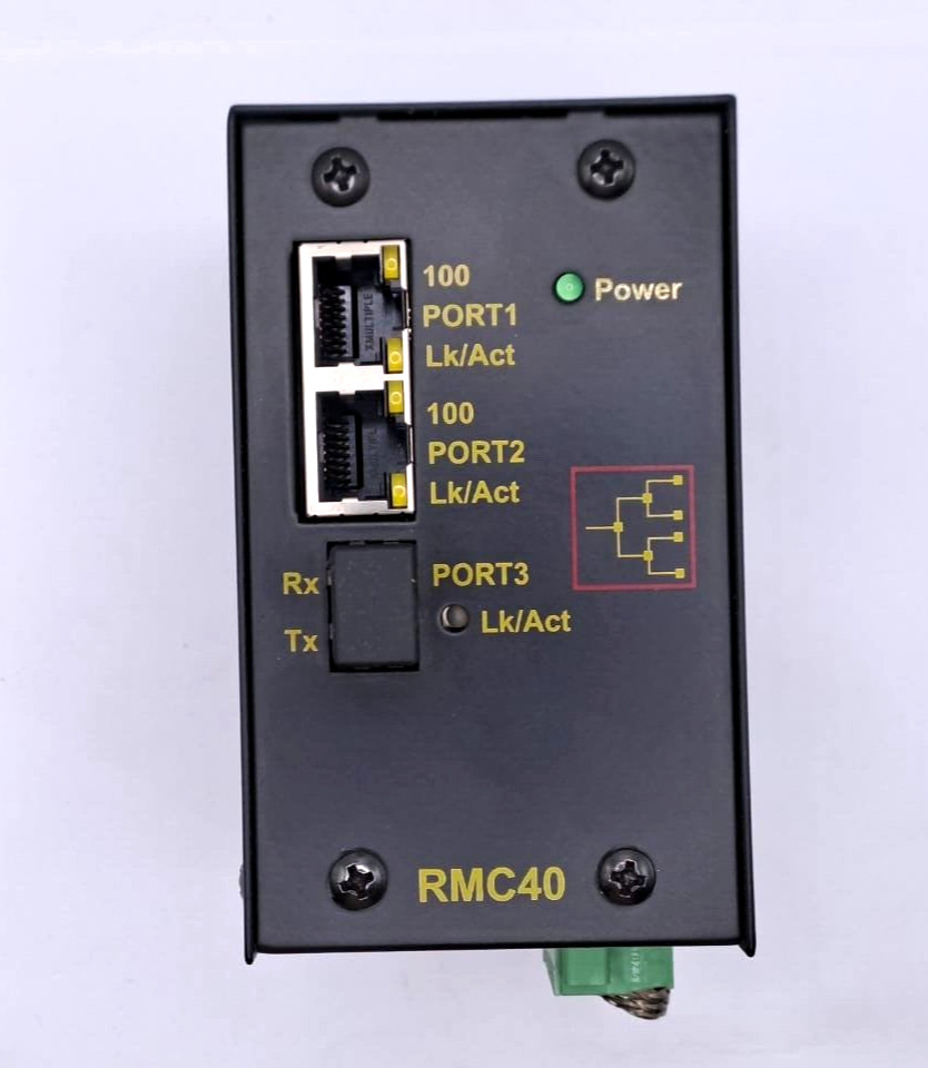 RUGGEDCOM AFC-RMC40-24-L200 ETHERNET SWITCH INDUSTRIAL STRENGTH NETWORKS