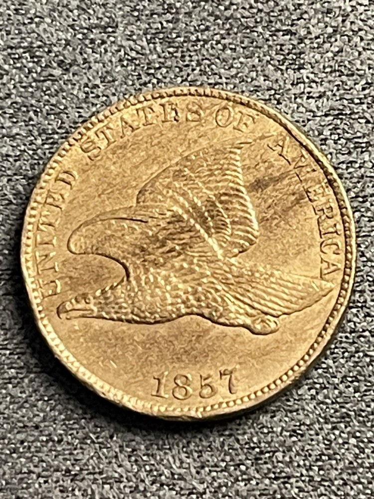1857 FLYING EAGLE CENT (#121)