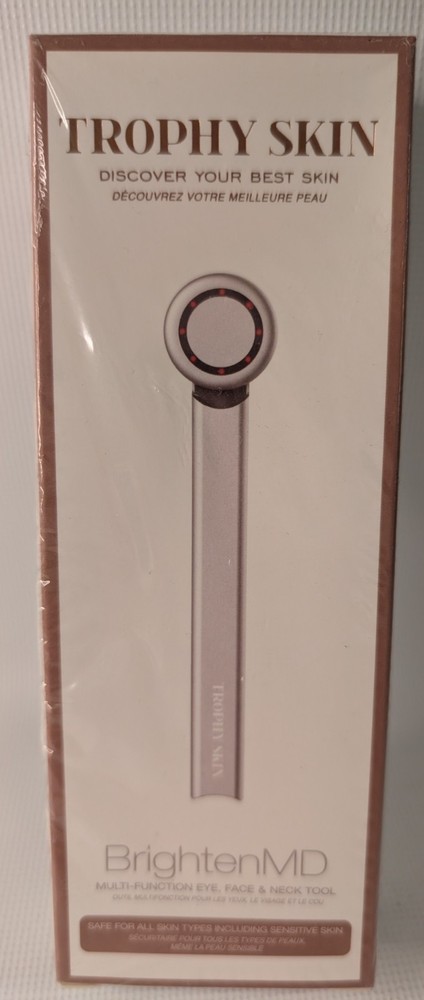 Trophy Skin BrightenMD Multi-Function Eye, Face & Neck Tool NEW IN Box