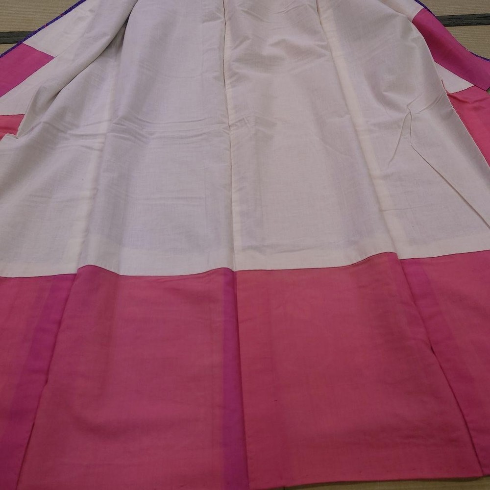 Bespoke genuine antique two-length sleeve small pattern lining original work