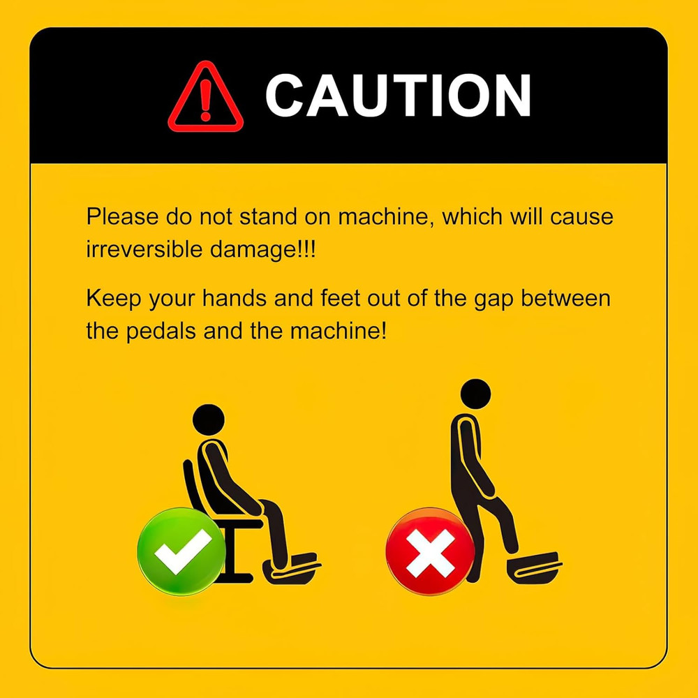 ® 028 under Desk Elliptical 12 Speed 5 Modes Motorized Leg Exerciser While Sitti