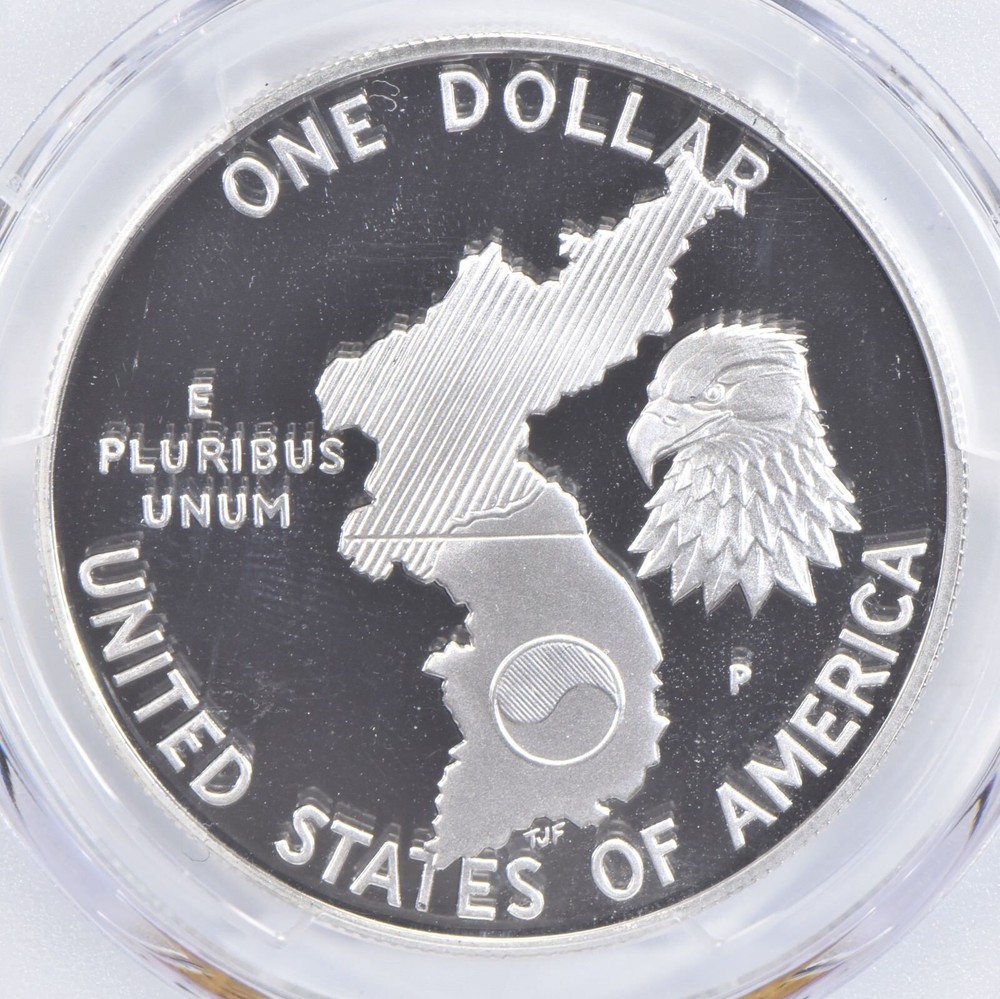 PR70 1991-P DCAM Korea Commemorative Silver Dollar PCGS